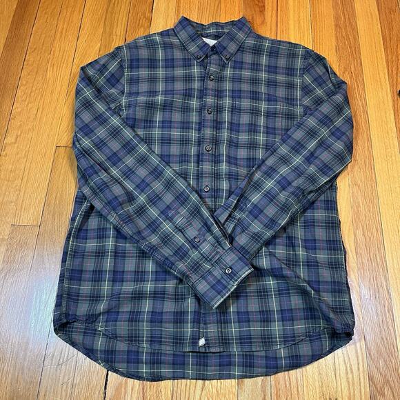 Denim & Supply Lot of 2 Mens Large Plaid ButtonDown Shirt Ralph Lauren Green Red - Picture 2 of 15